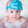 Baby Hair Band Feather Flower Hair Bow