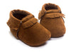 PU Suede Leather Newborn Baby Boy Girl Baby