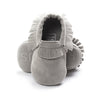 PU Suede Leather Newborn Baby Boy Girl Baby