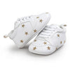 Romirus baby moccasins infant anti-slip PU Leather first walker soft soled Newborn 0-1
