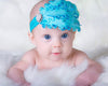 Baby Hair Band Feather Flower Hair Bow