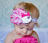 Baby Hair Band Feather Flower Hair Bow