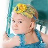 Baby Hair Band Feather Flower Hair Bow