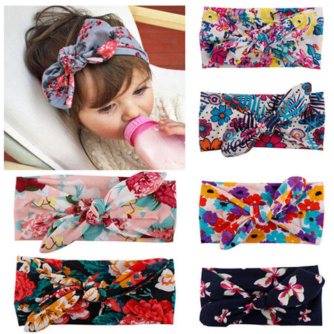 Kids Girls Baby Headband Toddler Bow Flower
