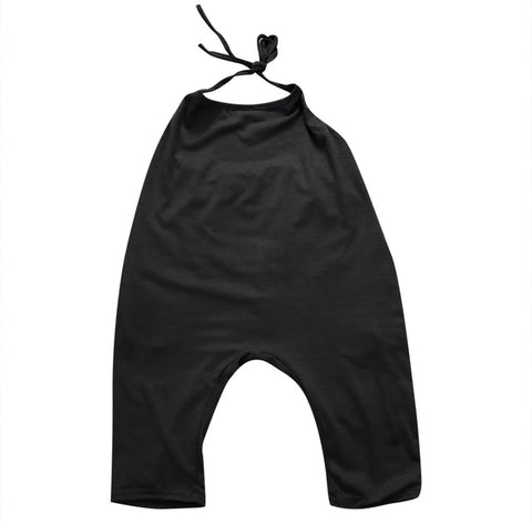 Fashion Kids Baby Girls Strap Cotton Romper Jumpsuit Harem