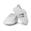Romirus baby moccasins infant anti-slip PU Leather first walker soft soled Newborn 0-1