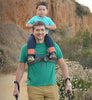 Hands-Free Shoulder Carrier with Ankle Straps and Cushioned